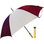 Budget Umbrella (Burgundy-White)
